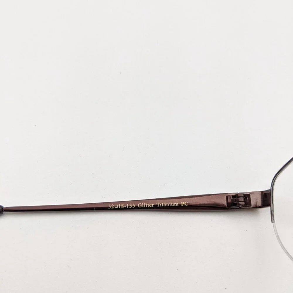 🕶️Vera Wang Glitter Titanium Eyeglasses 52/18/135 | ALH742🕶️